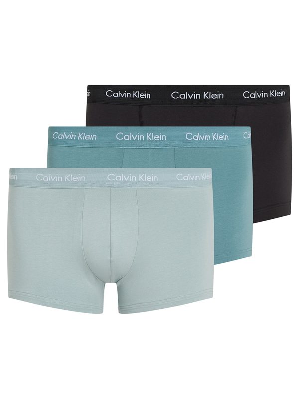 Pack de 3 bóxer de tiro bajo - Cotton Stretch - Multicolor