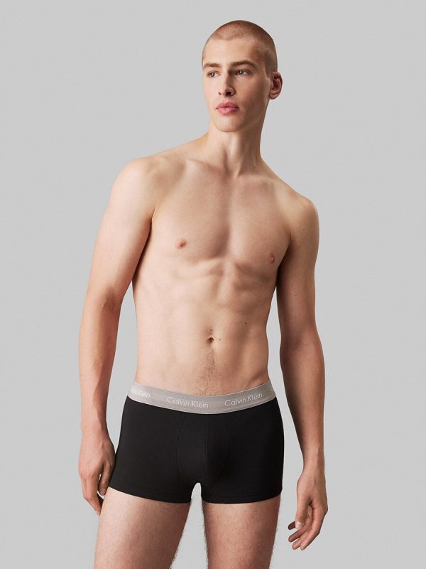 Pack de 3 bóxer de tiro bajo - Cotton Stretch - Multicolor