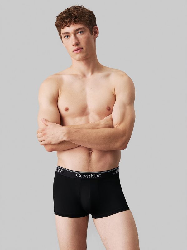 Pack de 3 bóxer de tiro bajo - Micro Stretch - Negro