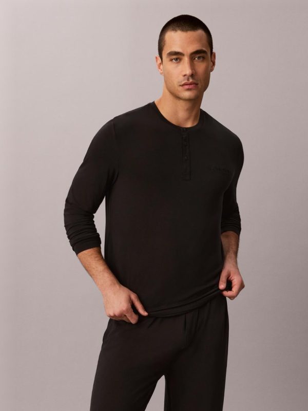 Camiseta de manga larga - Negro