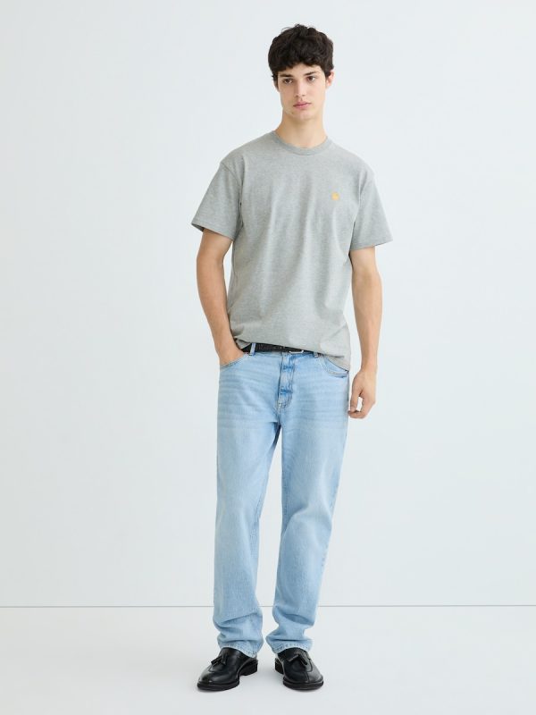 Camisetas de hombre S/S Chase T-Shirt - Gris