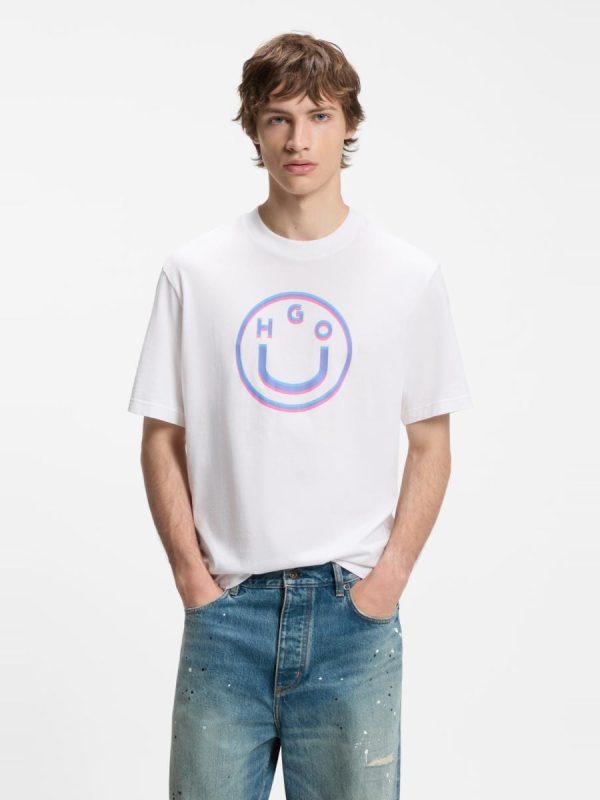 Camiseta manga corta de hombre - Blanco