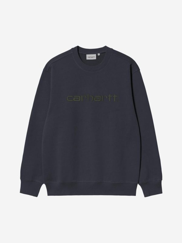 Sudadera chándal de hombre Carhartt Sweat - Azul