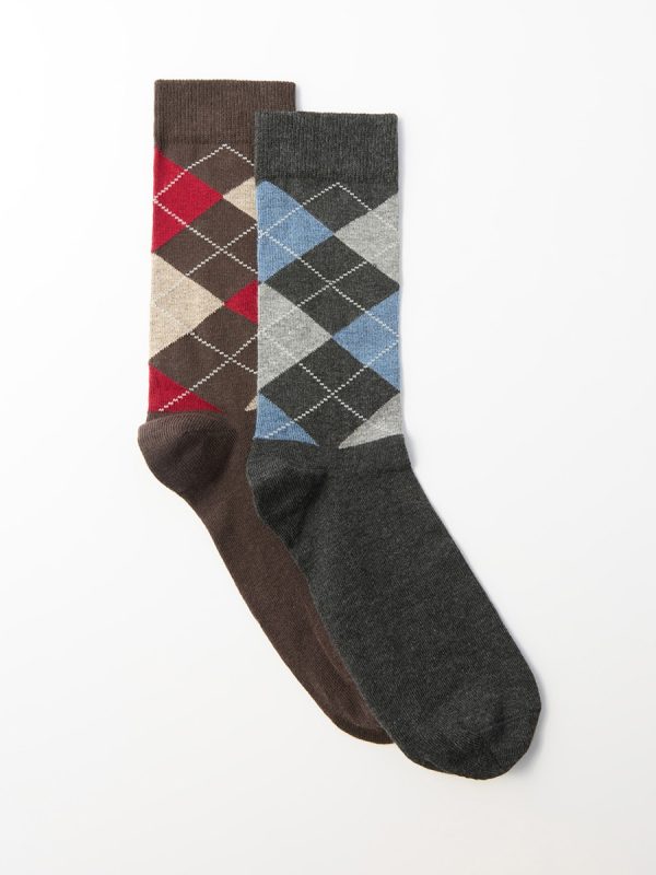 Pack 2 calcetines - 830 Antracita