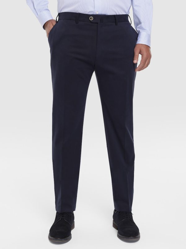Pantalón de hombre tallas grandes Mirto - Azul marino