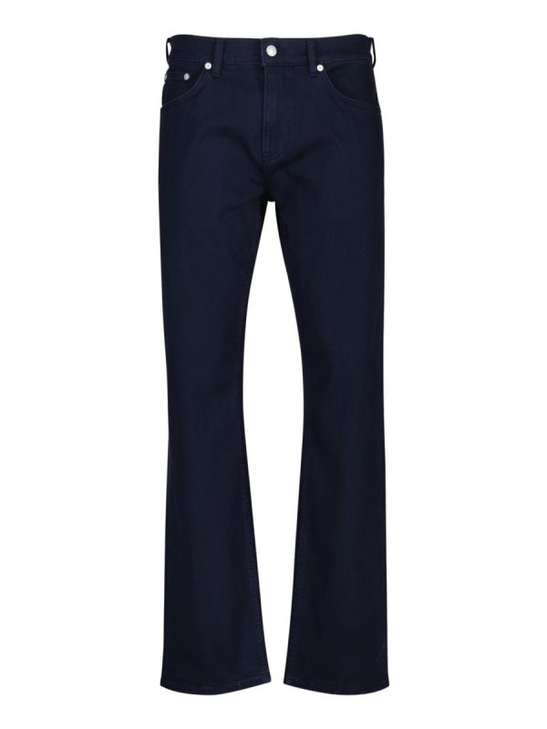 Pantalon de hombre algodón slim fit de tallas grandes - Azul