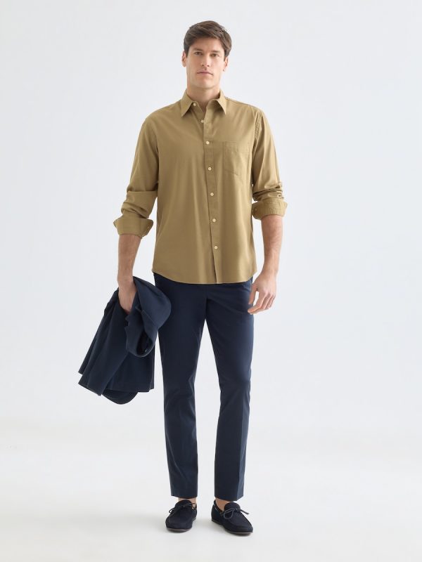 Pantalón de hombre chino - Azul marino