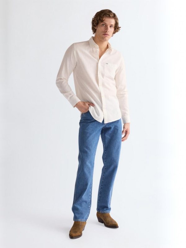 Vaquero 5 bolsillos de hombre Texas - Azul