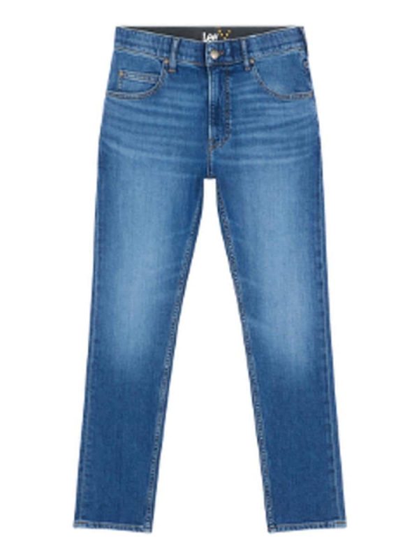 Vaquero 5 bolsillos de hombre Daren Zip - Azul
