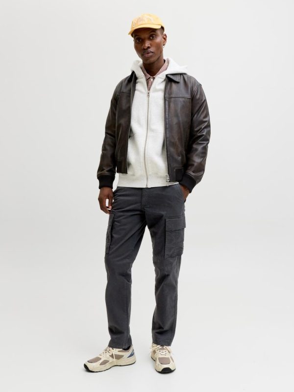 Pantalón cargo de hombre relaxed fit - Negro