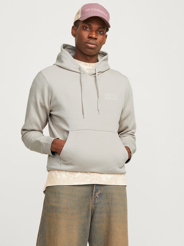 Sudadera de hombre azul con capucha - Azul