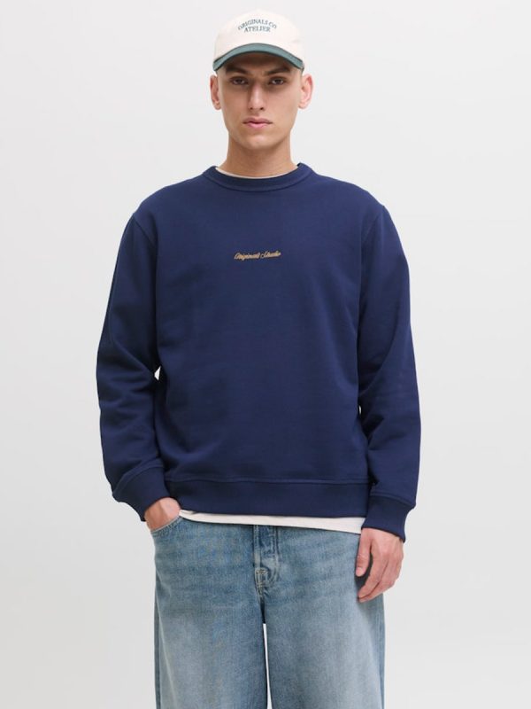 Sudadera de hombre con capucha y bolsillo - Azul
