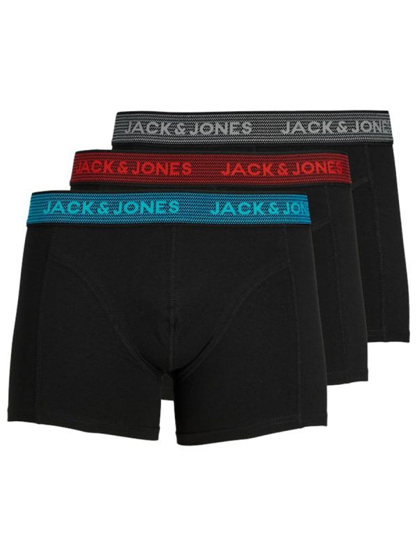 Pack de 3 bóxers de algodón - Negro
