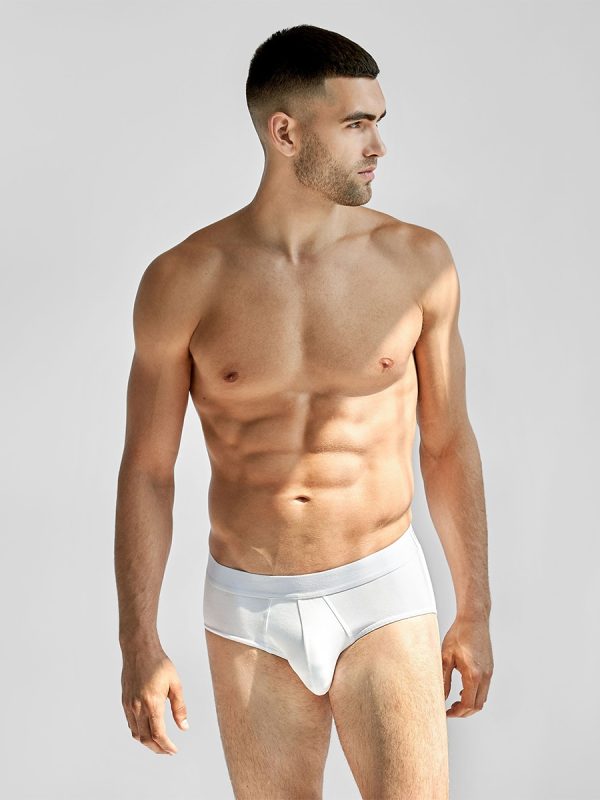 Pack de 3 bóxer brief de hombre - Blanco