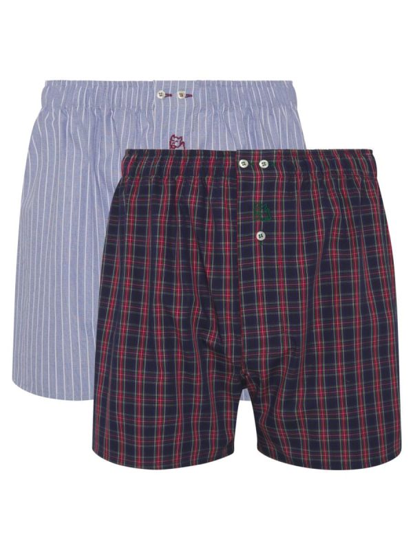 Pack dos bóxers tela de hombre - Azul