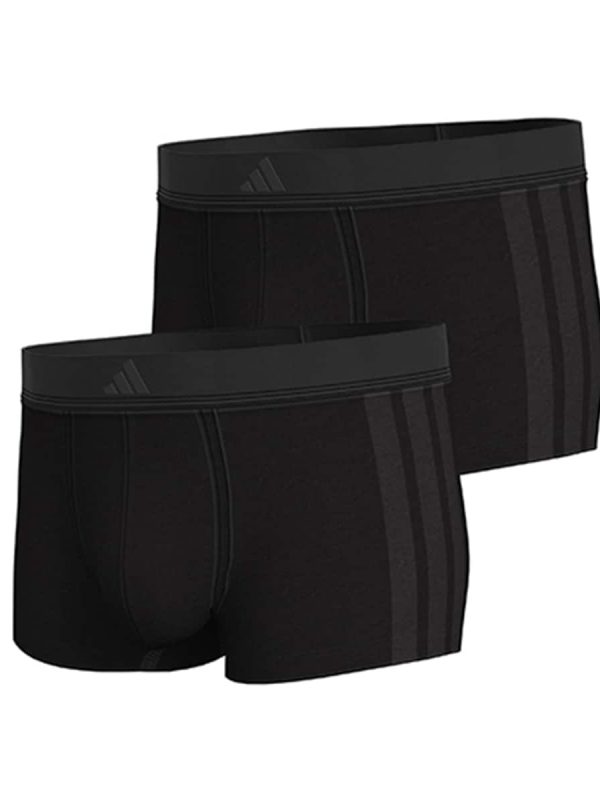 Pack de dos bóxer, varios tonos - Negro