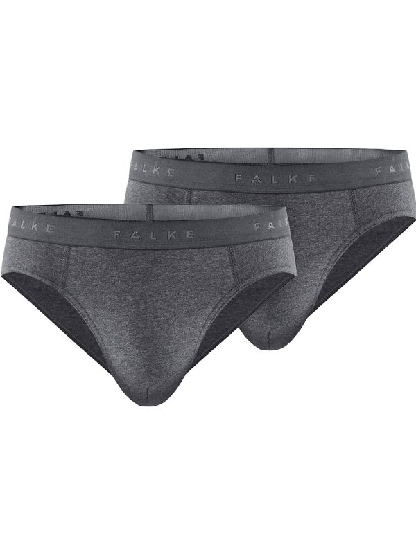 Slip de punto liso de hombre - Gris oscuro