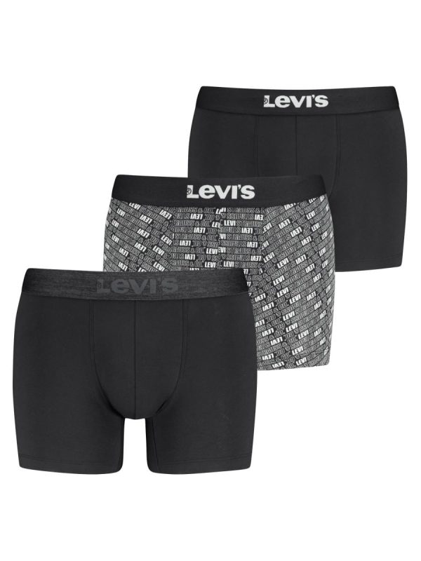 Bóxer de hombre de Levi's® (pack de 3) - Negro