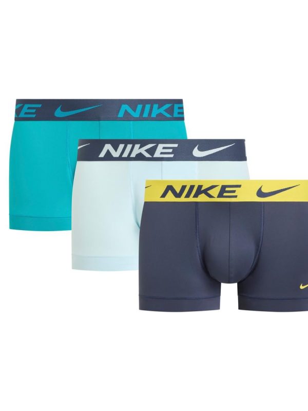Pack de 3 bóxers cortos de hombre - Azul claro