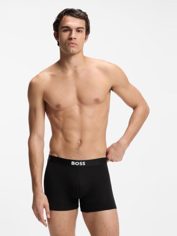 Pack de tres boxers largos de hombre en algodón - Multicolor