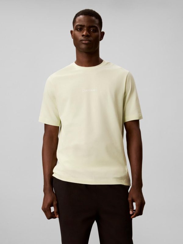 Camiseta de manga corta y cuello redondo - Verde