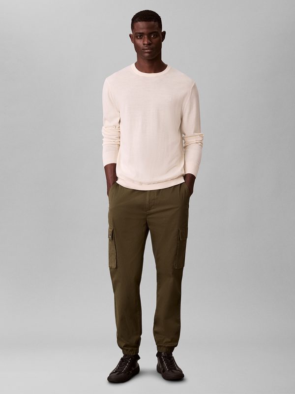 Pantalones Hombre Skinny Elásticos - Verde oscuro