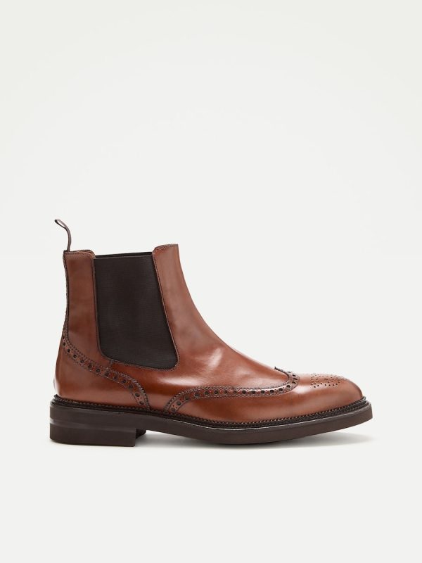 Botas chelsea de hombre - Cuero