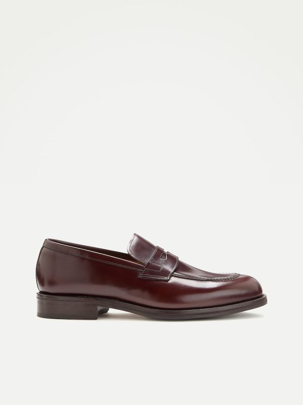 Mocasines de hombre con detalle de antifaz - Marrón