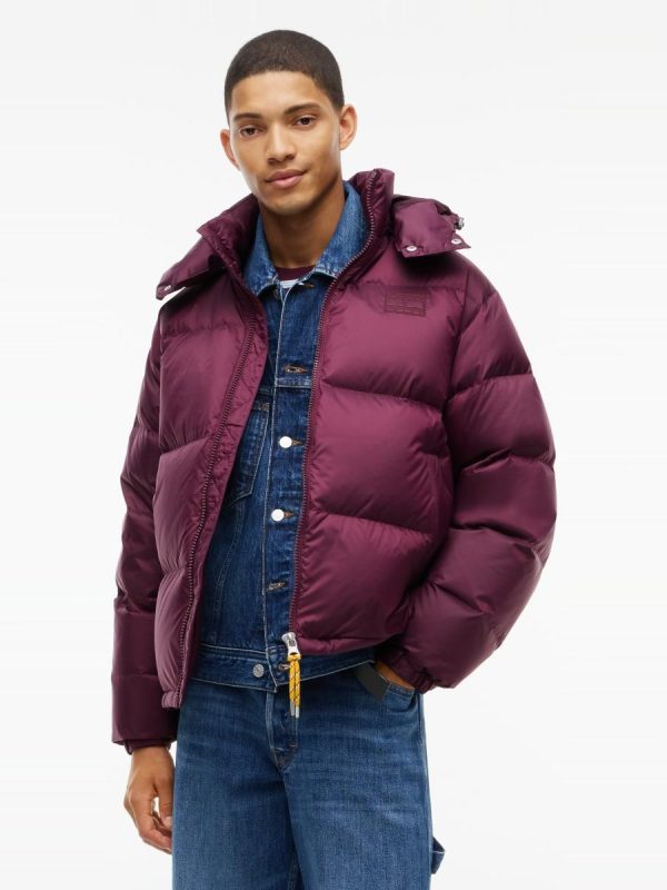 Chaqueta acolchada TJM Alaska Down Puffer Ext de Tommy Jeans - Burdeos