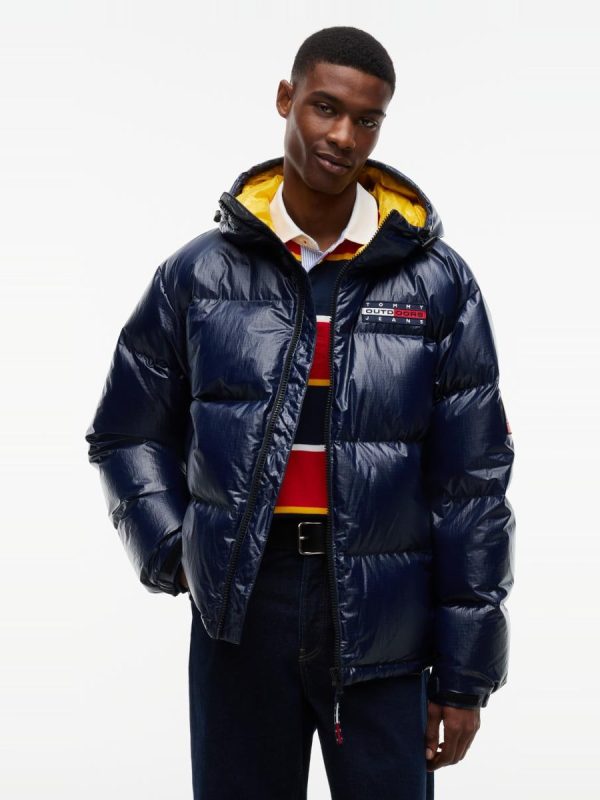 Chaqueta acolchada Alaska Outdoors de Tommy Jeans. - Azul marino