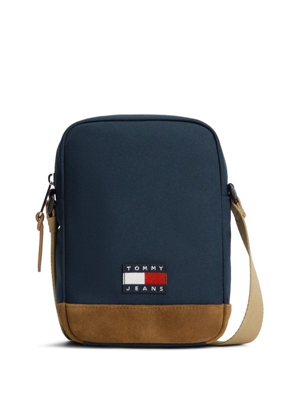 Bandolera Colorblock Utility Reporter de Tommy Jeans - Azul marino