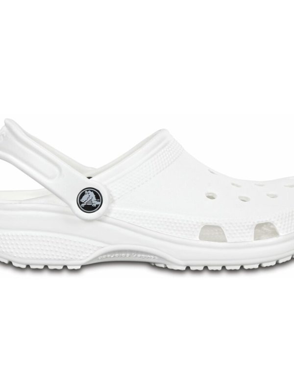 Zuecos de hombre Classic Clog Crocs - Blanco