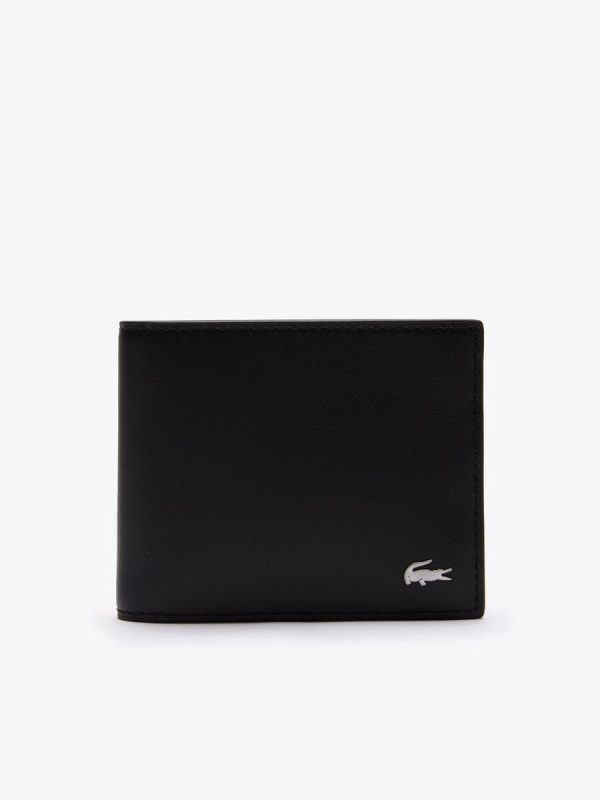 Cartera de piel en - Negro