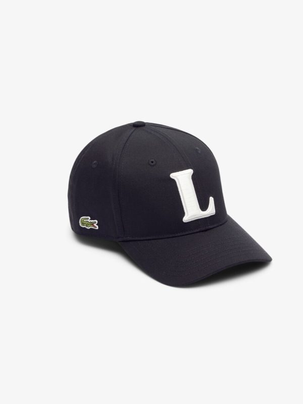 Gorra de sarga de hombre. - Negro