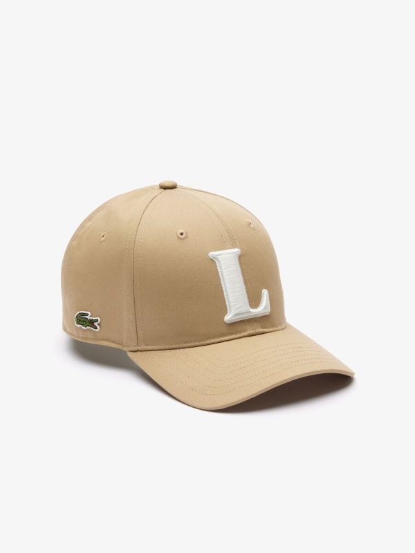 Gorra de sarga de hombre. - Beige