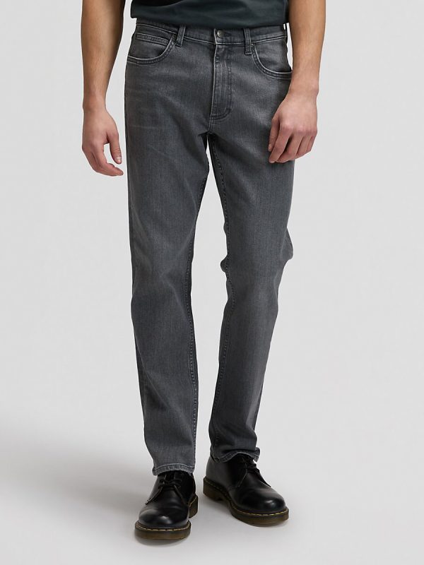 Vaquero 5 bolsillos de hombre Daren Zip - Negro